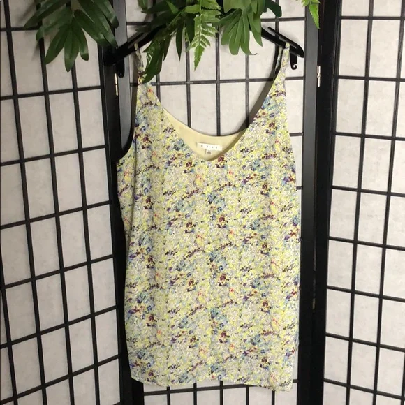CABI SCATTER PRINT FLORAL CAMI Sz L - Picture 3 of 10